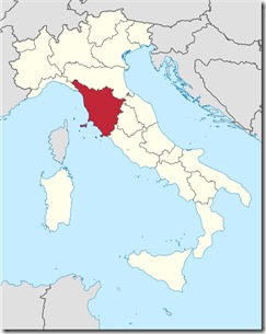 Tuscany Map